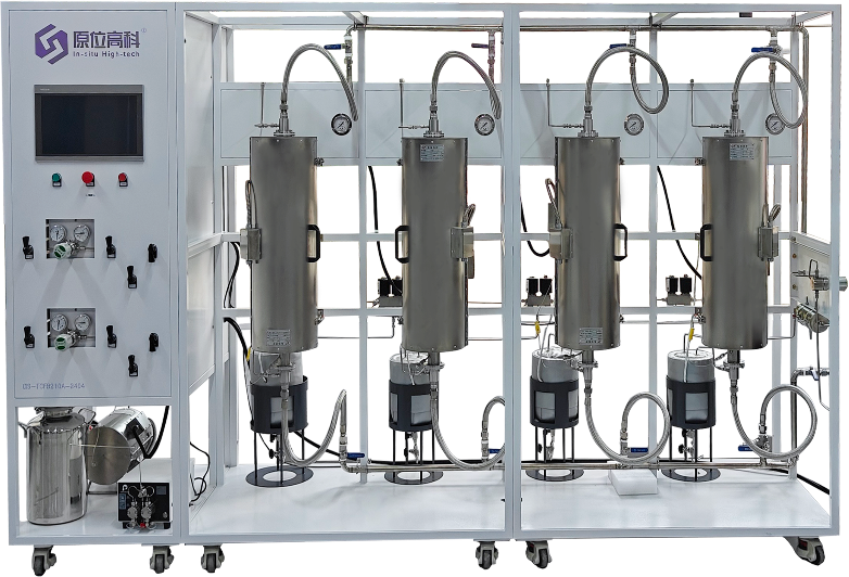 Multi-channel fixed bed